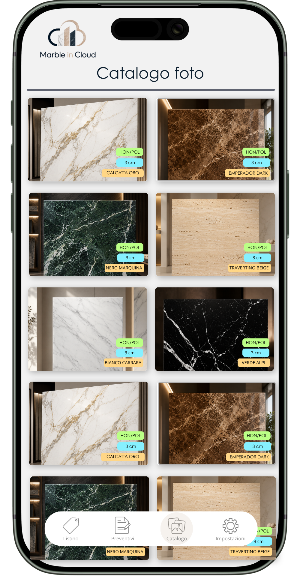 Marble in Cloud